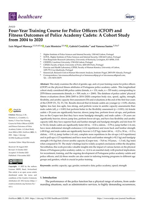 physical fitness tests academy cadets adverse impact on women|police cadets physical fitness.